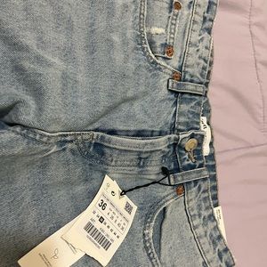 Zara Mid Rise Full Length Jeans